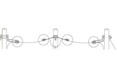 Анкерный натяжной зажим AC7 500 для кабелей типа «8»